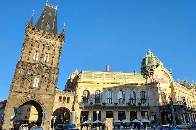 Prague Highlights - 3 hours Private WalkingTour - Celetná Street and Obecní dům: Art Nouveau meets medieval edges