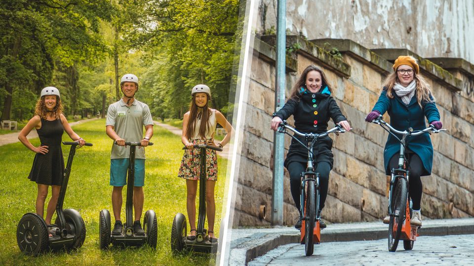 Prague Highlights: Segway & E-Scooter Tour with Taxi Pick-Up - FAQ