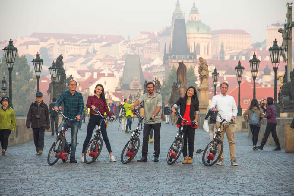 Prague Highlights: Segway & E-Scooter Tour with Taxi Pick-Up - Taxi pick-up meets a real riding start at Na Poříčí 42