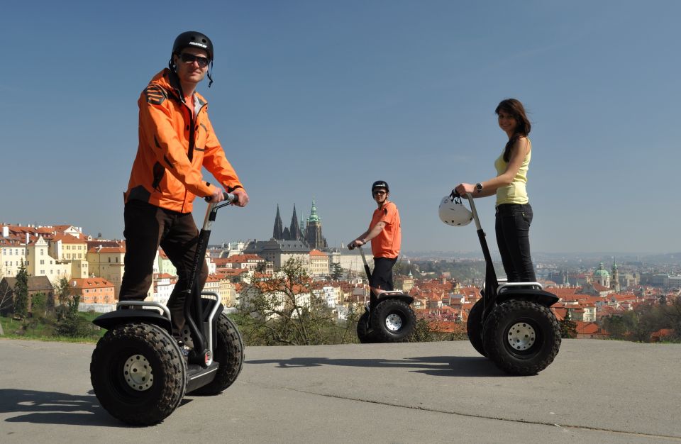 Prague Highlights: Segway & E-Scooter Tour with Taxi Pick-Up - Segway time at Great Strahov Stadium: the adrenaline chapter
