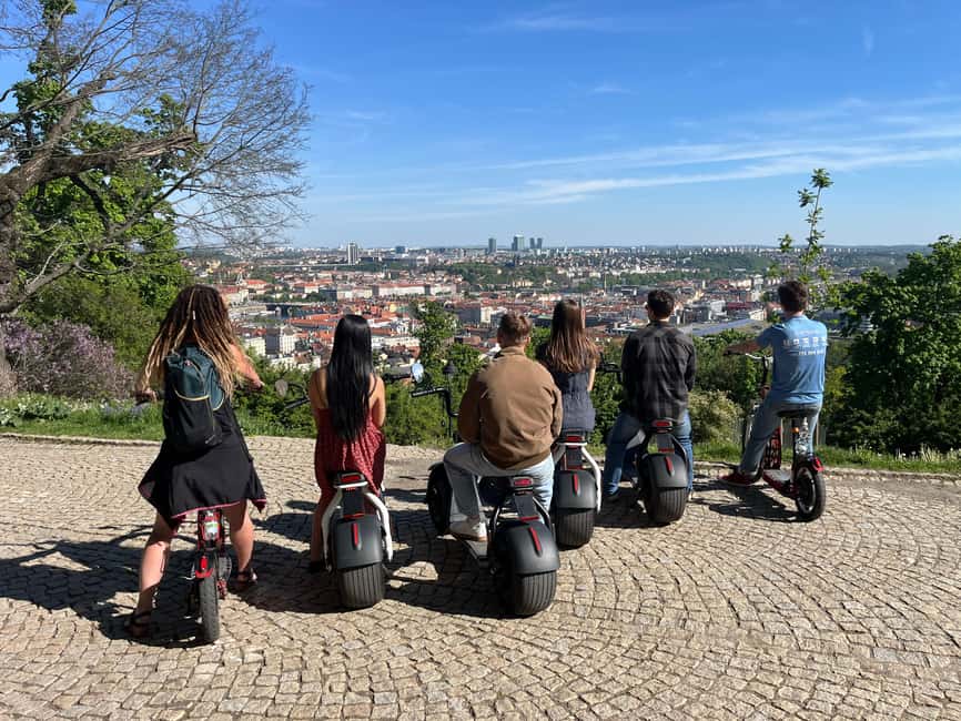 Prague Highlights: Segway & E-Scooter Tour with Taxi Pick-Up - Petrin Hill, the Vltava River, and Old Town: where the pace cools down