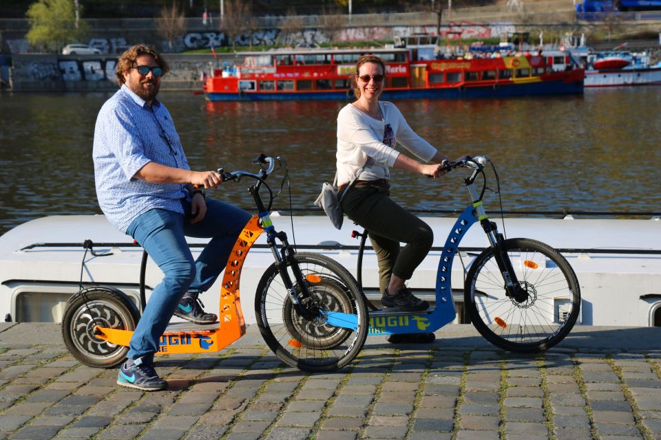Prague: Highlights Tour on e-Scooter or eBike - Vltava river and Letná Hill: postcard views with a history twist