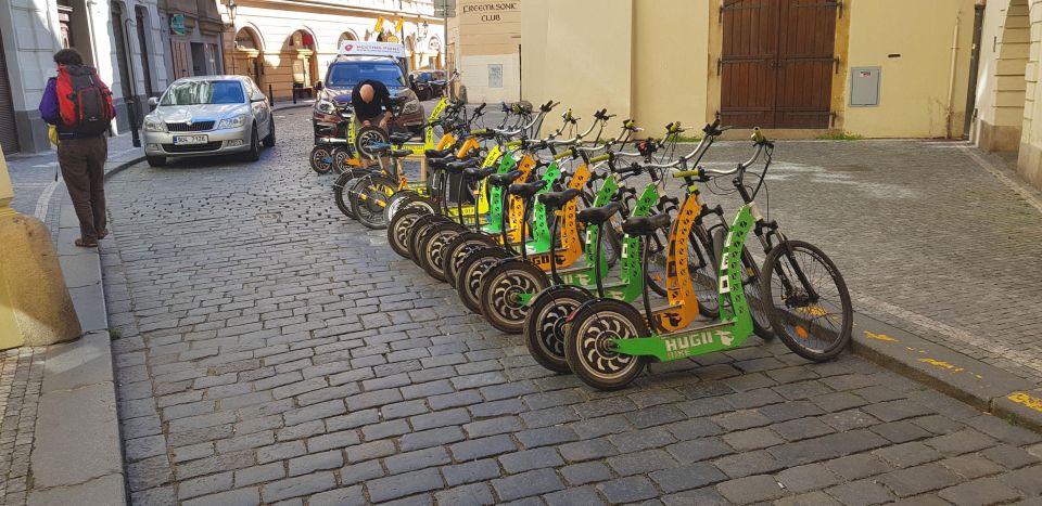 Prague: Highlights Tour on e-Scooter or eBike - Roman Catholic monastery stop and monastic beer taste