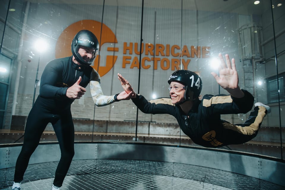 Prague: Hurricane Factory Indoor Skydiving Experience - Indoor Freefall at Hurricane Factory: What Makes It Special