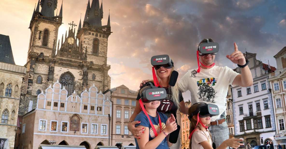 Prague: Immersive History Walking Tour and VR - How the VR time jumps work on Prague’s walking route