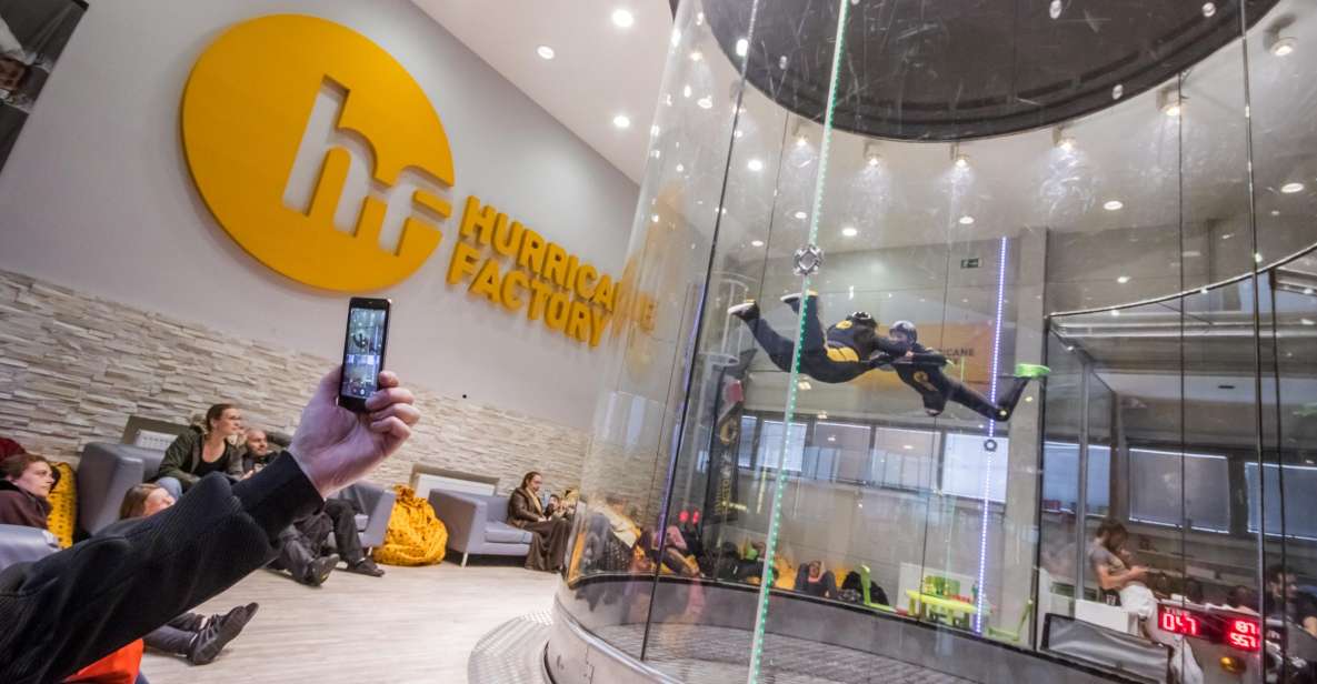 Prague: Indoor Skydiving Wind Tunnel Adventure - The moment you step into the wind stream: learning freefall control