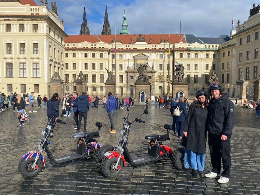 Prague Monastery & Panoramic Viewpoint Electric Trike Tour - Rudolfinum, Rue de Paris, and the Old Town wrap-up