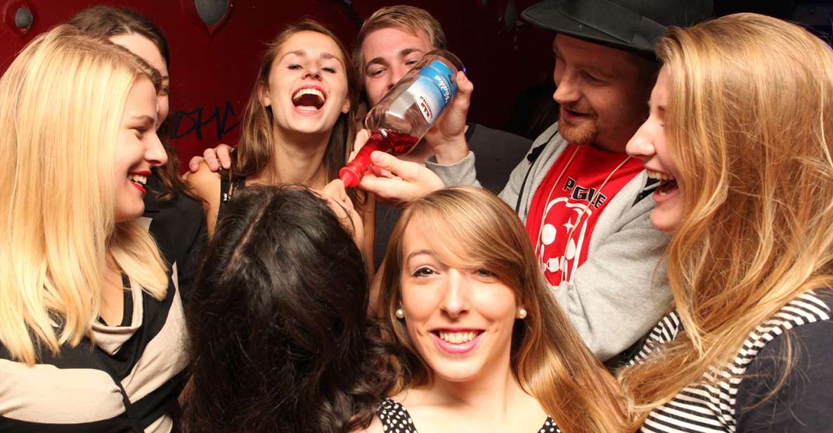 Prague: New Year's Eve Pub Crawl & Karlovy Lazne Club Entry - Two start times and your 1-hour unlimited champagne window