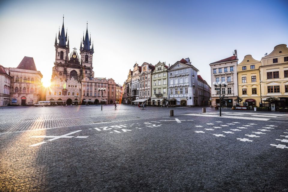 Prague: Old Town and Jewish Quarter 2-Hour Walking Tour - Jewish Quarter on foot: synagogues seen from outside, history explained up close