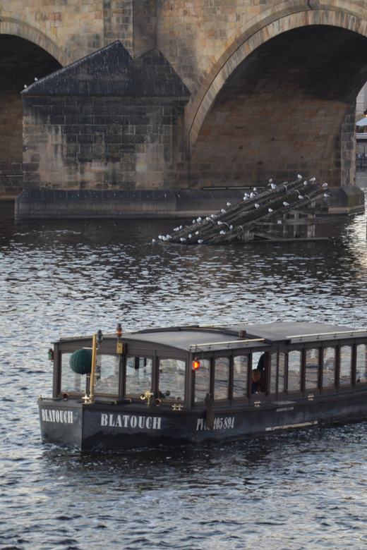 Prague: Old Town Guided Walking Tour and City Boat Ride - Celetná Street: Municipal House and Powder Tower viewpoints
