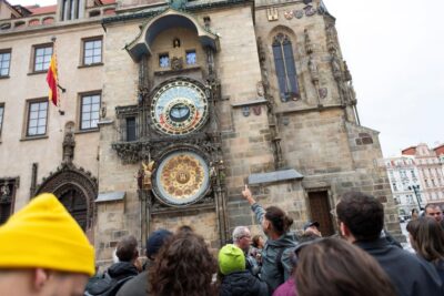 Prague: Old Town, Jewish Quarter & Astro Clock Walking Tour - Meeting at Na Příkopě 23: the fastest way to avoid stress