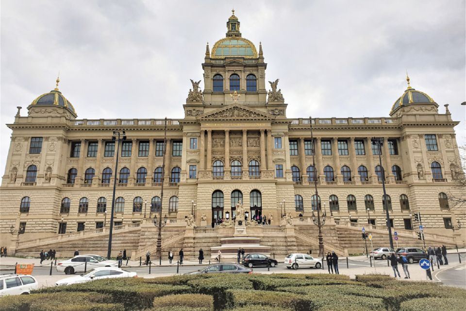 Prague: Old Town Tour & National Museum Skip-the-Line Ticket - New Town and Wenceslas Square: a different Prague mood