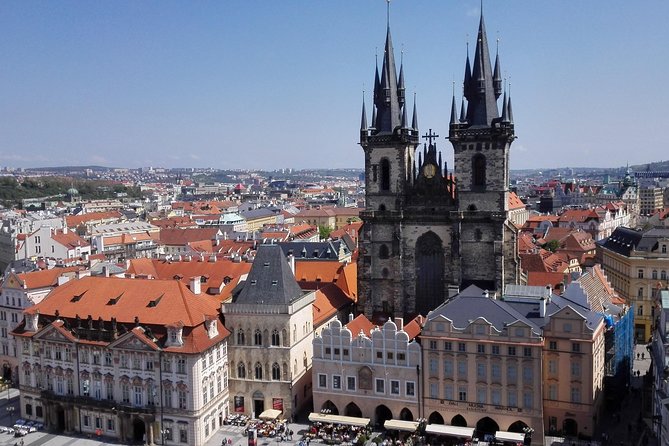 Prague Old Town Tour with a Classical Concert - National Theater down to Charles Bridge and the Vltava River edge