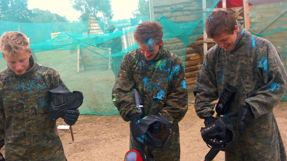 Prague: Paintballing Games - Getting There: Pickup, Bus Ride, and the Pace of the Day