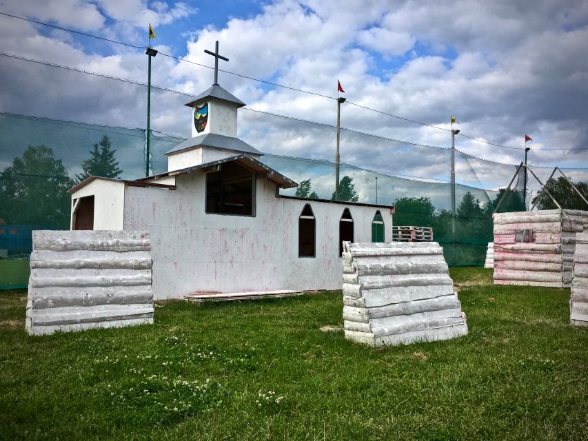 Prague: Paintballing Games - Stop 5 and 6: Head Back to Prague and Keep Your Evening Plans