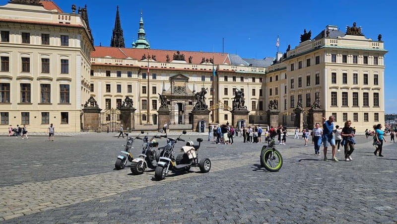 Prague: Panoramic Viewpoints Guided Electric Tricycle Tour - Weather and route changes: what to expect when Prague gets moody
