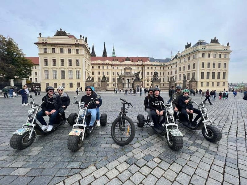 Prague: Panoramic Viewpoints Guided Electric Tricycle Tour - How the electric trike turns hills into part of the fun