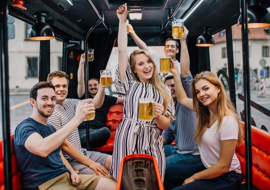 Prague: Party Beer Bus - Draft Beer on Wheels: What This Prague Bus Really Feels Like