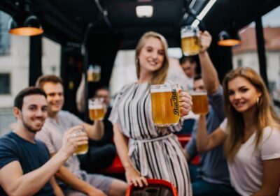 Prague: Party Beer Bus - Price and Value for a Group Up to 15