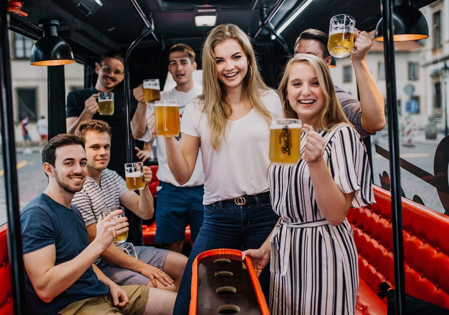 Prague: Party Beer Bus - Beer Service That Actually Works While You Sightsee