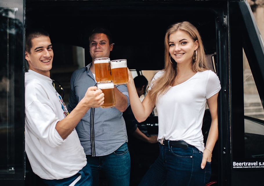 Prague: Party Beer Bus - Staropramen Brewery Visit and the Dance Show Moment