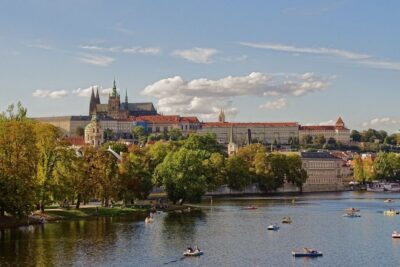 Prague: Prague Castle and Lobkowicz Palace Entry Tickets - Entering Lobkowicz Palace: 22 rooms of art and music
