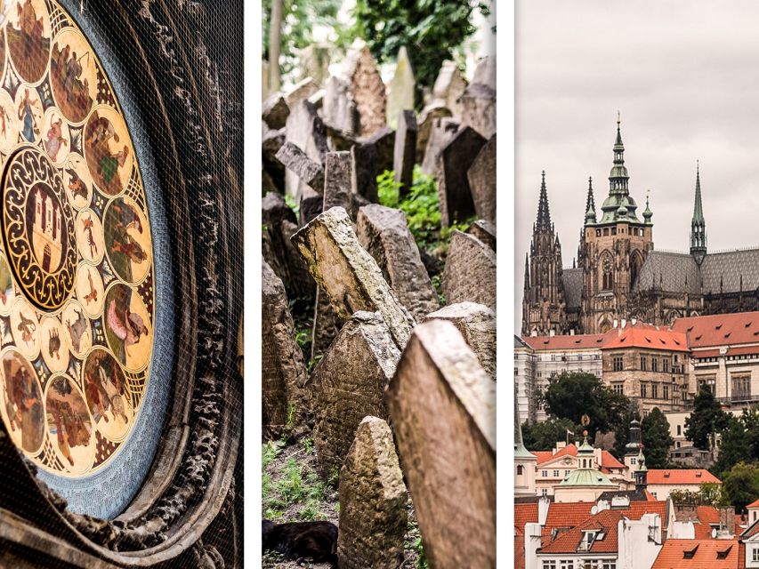 Prague: Prague Castle, Jewish Quarter, Clock Tower Admission - Prague Castle: St. Vitus Cathedral, St. George’s Basilica, and the daily-life scale