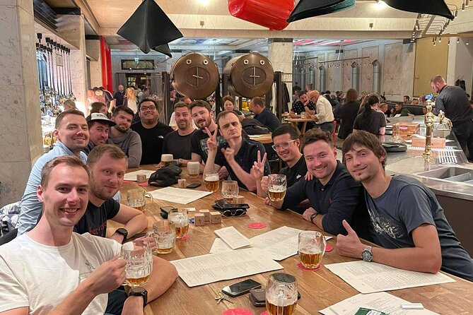 Prague Premium Craft Beer Tour - Stop 2: Restaurace Červený jelen and beer-pouring national champions