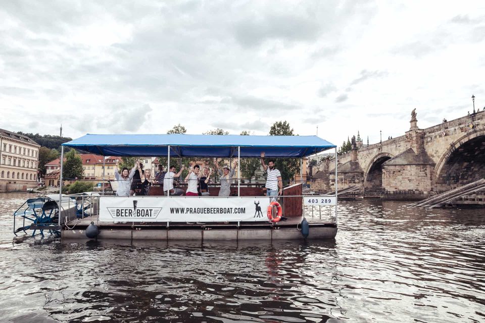 Prague: Private Cycle Boat River Tour with Beer or Prosecco - Key points to know before you go