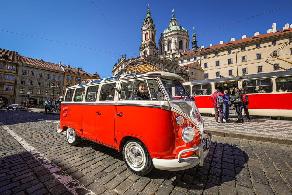 Prague: Private Sightseeing Tour in original VW Samba bus - Key things to know before you book the Samba bus tour