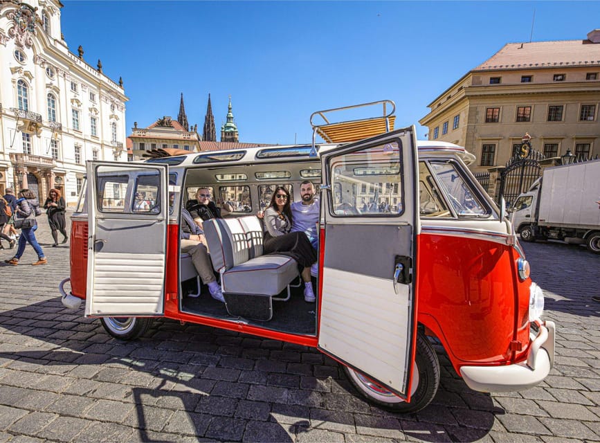 Prague: Private Sightseeing Tour in original VW Samba bus - Photo stops and the driver who becomes your photographer