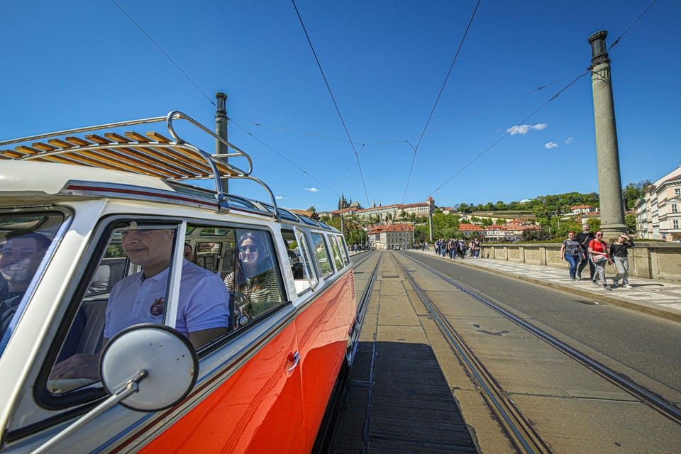 Prague: Private Sightseeing Tour in original VW Samba bus - Price and value: is $170 per group up to 7 a good deal?