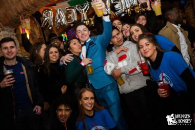 Prague: Pub Crawl with Open Bar and VIP Entry - Meeting at Drunken Monkey Sports Bar: Old Town’s Loud, Convenient Launch Pad