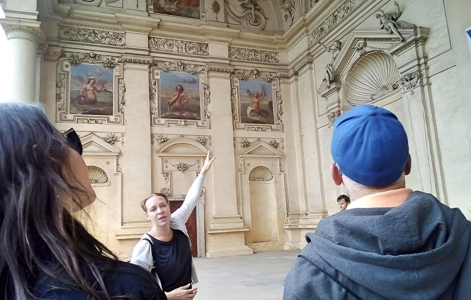 Prague Renaissance and Baroque Gardens Walking Tour - Wallenstein Garden: albino peacocks, mythical fountains, and the Baroque shift