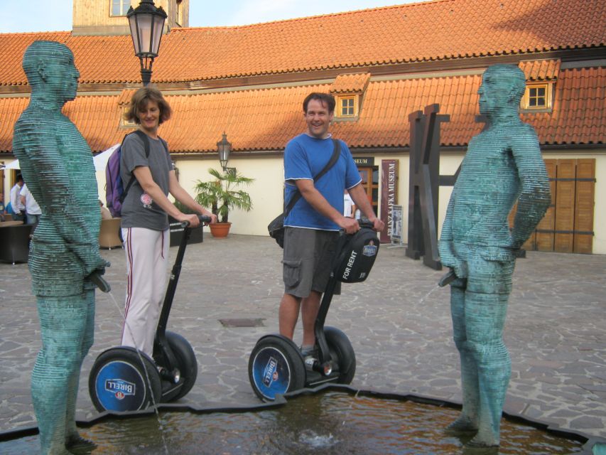 Prague: Segway Sightseeing Live-Guided Tour - Safety training and practice: how you get steady before the big sights