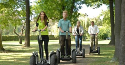 Prague: Segway Sightseeing Live-Guided Tour - Meeting at the Embassy of Japan office, then riding beyond downtown