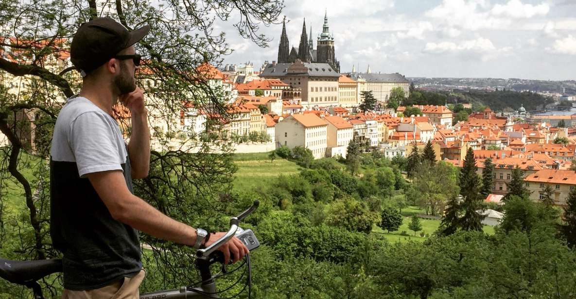 Prague: Stunning Viewpoints, Castle, City & Park E-Bike Tour - Prague Castle stop: photos and a short walk, not a full-day commitment