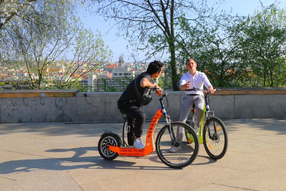 Prague: Tour by Electric Scooter or Cruiser eBike - Electric scooter or cruiser eBike basics: safety first