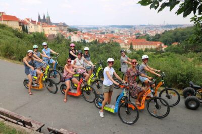 Prague: Tour by Electric Scooter or Cruiser eBike - Kampa, Charles Bridge, and Prague’s tight turns