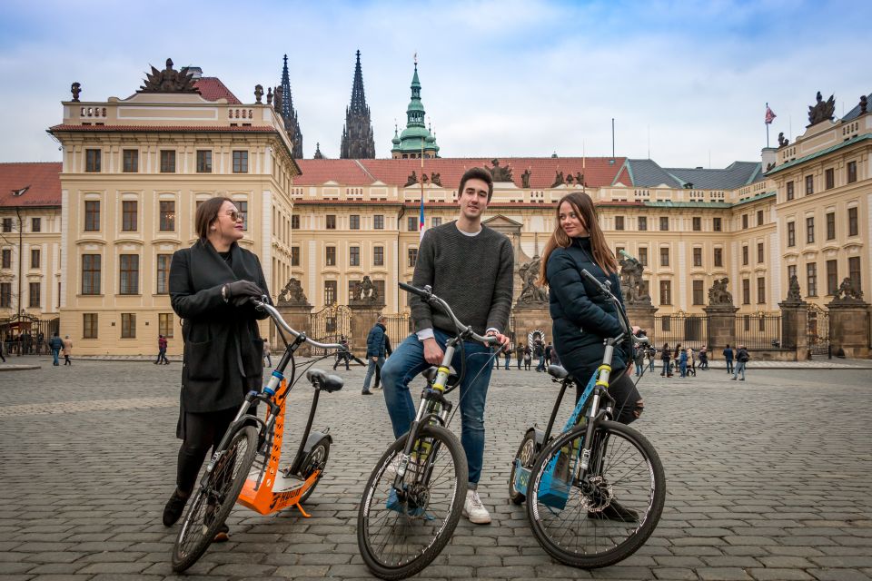 Prague: Tour by Electric Scooter or Cruiser eBike - Price, inclusions, and value: is $76 a smart move?