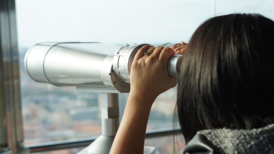 Prague TV Observatory Tower Audio Guide with Online Ticket - Bistro on the tower: dinner with a view (optional, not included)