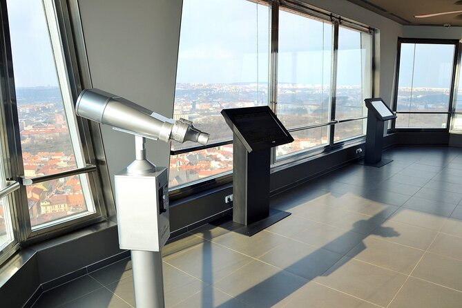 Prague TV tower - Observatory - Zižkov Television Tower observatory: your Prague view-from-above ticket