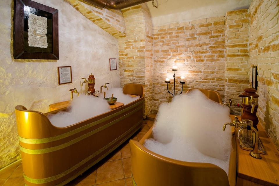Prague: Ungelt Bernard Beer Spa with Beer & Optional Massage - Snacks and What’s Really Included vs Optional