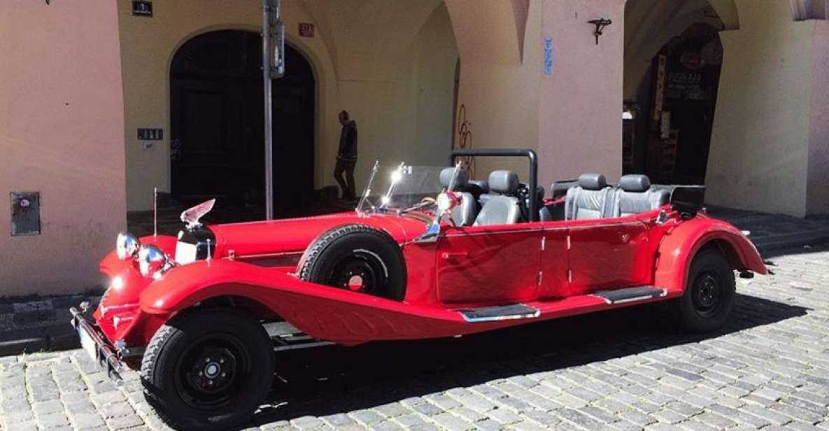 Prague: Vintage Car Ride and Walking Tour - Pickup and private setup: the comfort factor that adds up