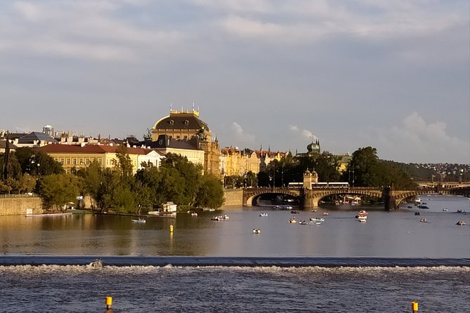 Prague Vltava River Lunch Cruise - The lunch buffet: more than a snack, drinks are extra