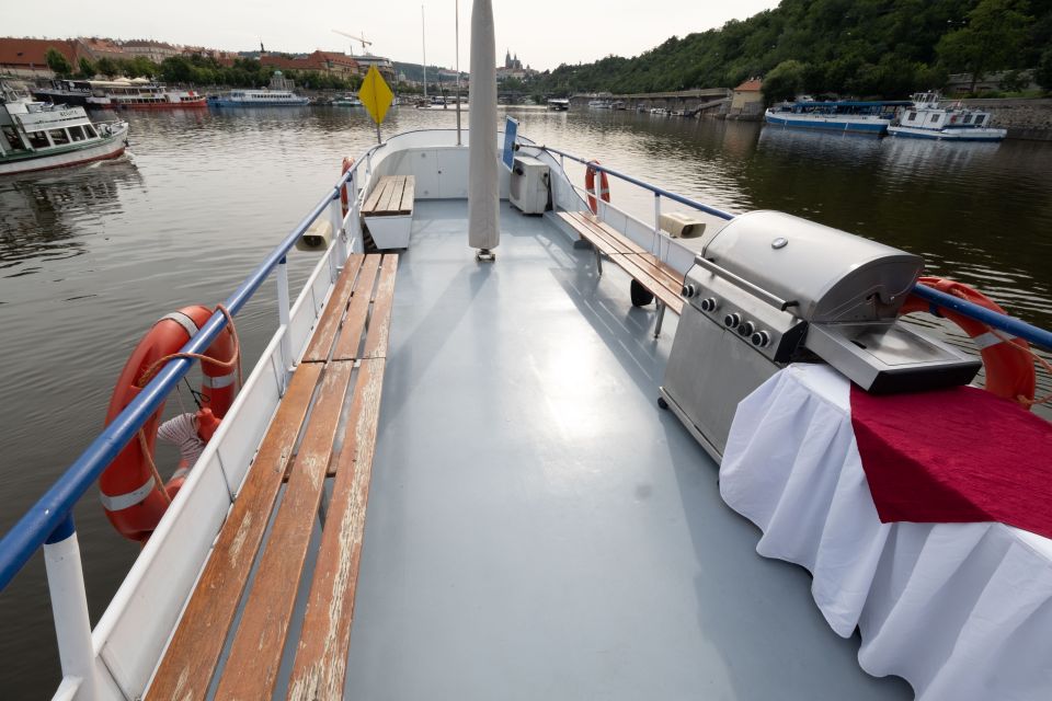 Prague: Vltava River Private Boat Party with Drinks - Rain, river conditions, and why the boat or departure point can change