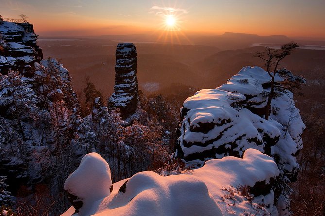 Pravcicka Gate & Bastei Bridge Winter National Park Tour from Prague - U Forta lunch in Bohemian Switzerland: what you actually get