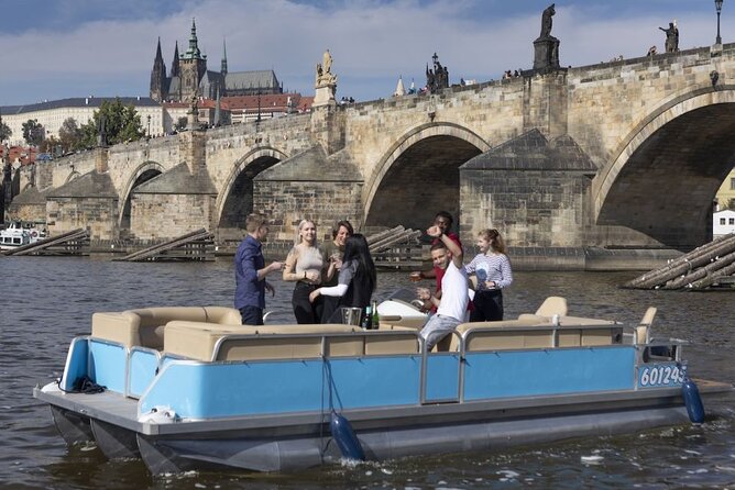 Private Boat Cruise With Unlimited Beer - Stop 1: Vltava Beach Pedaling Break and River Views That Feel Different
