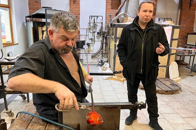 Private Bohemian Glass and Czech Crystal Tour with lunch included - Lunch at Pivovar Cvikov: local food plus a glassmakers’ beer