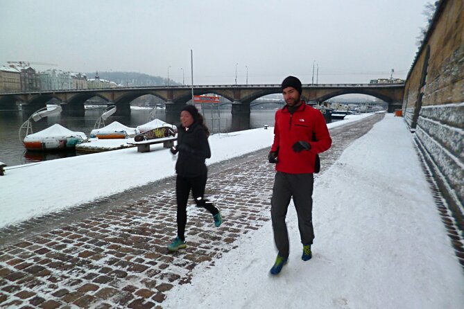 Private Custom Running Tour around Prague - The first big stop: the biggest fortified place in Europe